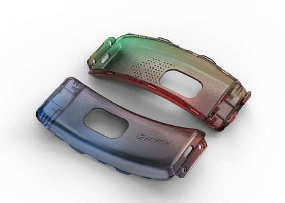 OEM / ODM ： Cold Runner Injection Molding & Transparent Smart Watch Base Lower Housing 1*4 No.23305