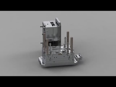 Transparenter Drei-sicherer Telefon-Batteriedeckel (1*1)/formen heißer Läufer/Drei-Platten No.23691&23692