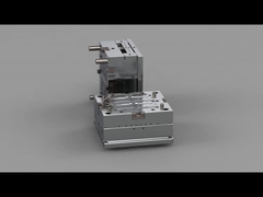 Transparente untere bordeigenklammer (1*4)/formen heißer Läufer/Zwei-Platten No.23912