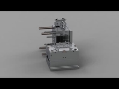 Transparente Bordhalteschelle (1*8)/formen heißer Läufer/Drei-Platten No.24119