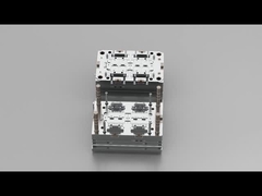 Aufladungskastenklammer des Kopfhörers (1*4)/formen kalter Läufer/Zwei-Platten No.24201